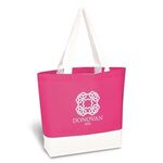 Charisma Laminated Non-Woven Tote Bag - Fuchsia