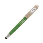 Charlie Plunge-Action Ballpoint / Stylus / Mood Pen - Lime