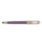 Charlie Plunge-Action Ballpoint / Stylus / Mood Pen - Purple