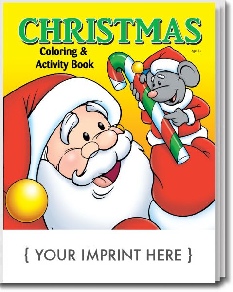 Main Product Image for Christmas Coloring And Activity Book USA Made