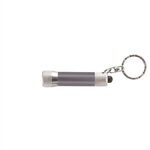 Chroma - Laser Engraved Metal LED Flashlight with Keyring - Gunmetal Gray