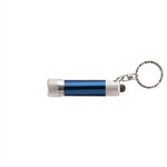 Chroma - Laser Engraved Metal LED Flashlight with Keyring - Navy Blue