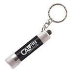 Chroma - Laser Engraved Metal LED Flashlight with Keyring -  