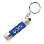 Chroma - Laser Engraved Metal LED Flashlight with Keyring -  