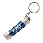 Chroma - Laser Engraved Metal LED Flashlight with Keyring -  