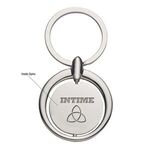 CIRCULAR METAL KEY TAG