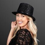 Classy Costume Black Top Hat (NON-Light Up) - Black