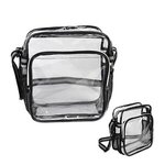 Clear Messenger Bag -  