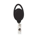 Clip-On Secure-A-Badge (TM) - Black