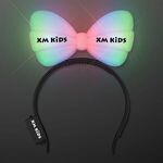 Buy Custom Printed Color Change Light Up Bow Headband