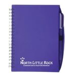 Color-Pro Spiral Unlined Notebook with Pen -  