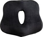 Comfort Logic(TM) Heavenly Seat Cushion - Medium Black