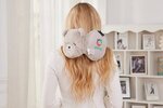 Comfort Pals(TM) Bear 2-in-1 Pillow Sleep Mask -  