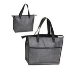 Concourse Heathered Tote - Medium Gray