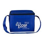 8" W x 6" D x 6" H - "COOL-IT" Non-Woven Insulated Cooler Bag