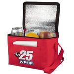 8" W x 6" D x 6" H - "COOL-IT" Non-Woven Insulated Cooler Bag