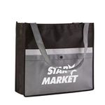 Corridor Snap Non-Woven Pocket Tote - Gray