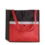 Corridor Snap Non-Woven Pocket Tote - Red