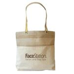 Buy 12 Oz Corvallis Cotton & Jute Shopping Tote