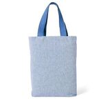 Cotton Chambray Tote Bag -  