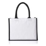 Cotton/Jute Junior Tote -  