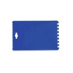 Credit Card Shaped Ice Scraper - Blue