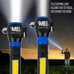 CROSSOVER-200 Tactical Multi-Functional Flashlight with COB -  