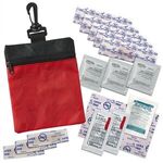 Crucial Care RPET First Aid Kit with Clip -  