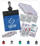 Crucial Care RPET First Aid Kit with Clip -  