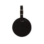 Culver Round Leather Luggage Tag