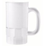 Custom Imprinted 14 oz. Beer Stein - White