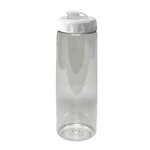 Custom Imprinted 30 oz. PET Bottle with Flip Full Color - Clear