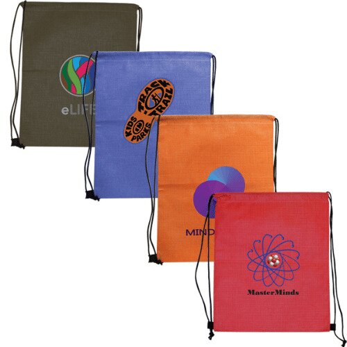 Main Product Image for Custom Imprinted Criss Cross NW Drawstring Backpack Full Color