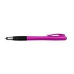 Custom Imprinted Economy Pen/Stylus, Full Color Digital - Pink