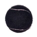 Custom Imprinted Full Color Pet Tennis Ball Toy - Black