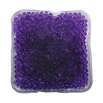 Custom Imprinted Gel Bead Hot/Cold Pack,Full Color Digital - Purple