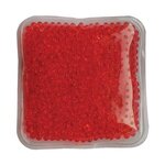 Custom Imprinted Gel Bead Hot/Cold Pack,Full Color Digital - Red