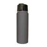 Custom Imprinted Halcyon(R) 20oz Sport Bottle Full Color - Gray