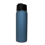 Custom Imprinted Halcyon(R) 20oz Sport Bottle Full Color - Slate Blue