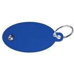 Custom Imprinted Halcyon(R) Roll it Key Tag Full Color - Blue