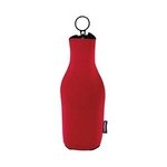 Custom Imprinted KOOZIE zip-Up Bottle Kooler - Neoprene - Red