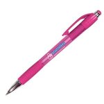 Custom Imprinted Mardi Gras Grip Pen Full Color -  