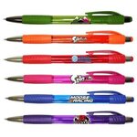 Buy Custom Imprinted Mardi Gras Grip Pen Full Color