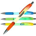 Buy Custom Imprinted Nite Glow Grip Pen - Full Color