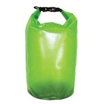 Custom Imprinted Otaria(TM) Translucent 10 Liter Dry Bag - Translucent Green