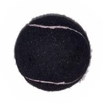 Custom Imprinted Pet Tennis Ball Toy - Black