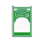 Custom Imprinted Playing Cards - Green