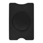 Custom Imprinted RFID Stand-Out Phone/Card Holder, Full Color - Black