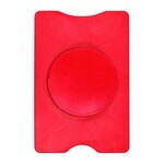 Custom Imprinted RFID Stand-Out Phone/Card Holder, Full Color - Red