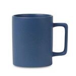 Custom Imprinted Soleil Ceramic Mug - 12 oz. - Matte Navy